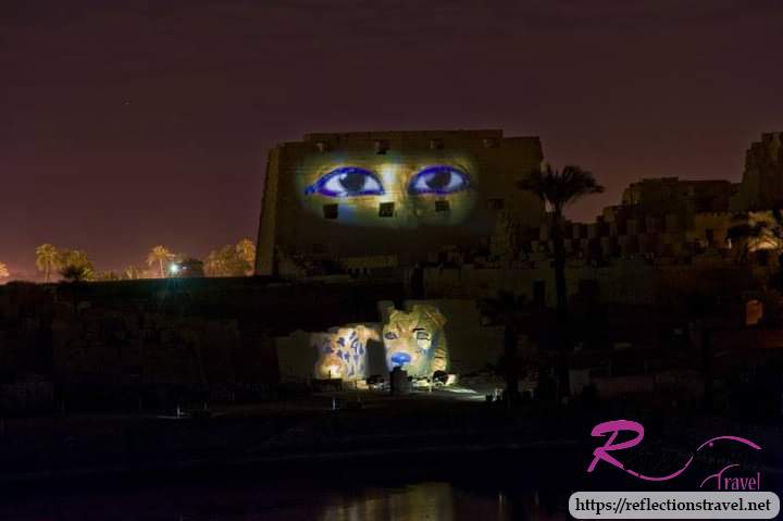 Illuminated Sound & Light Show at Philae Temple