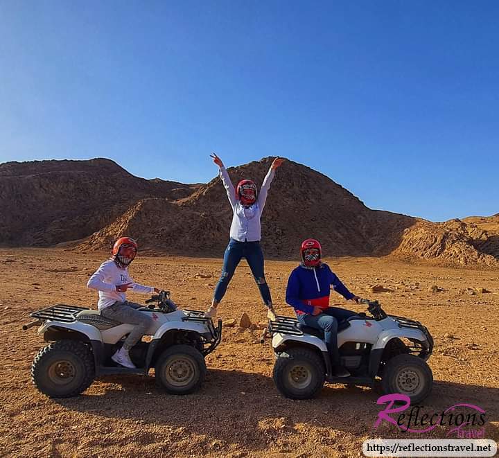 Sunset Desert Safari Trip By Quad Bike from Marsa Alam