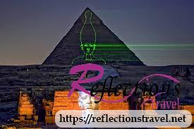 Illuminated Sound & Light Show at the Giza Pyramids