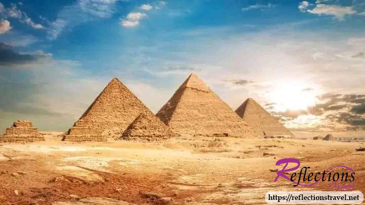 Pyramids and Movenpick Royal Lotus Christmas Nile Cruise.